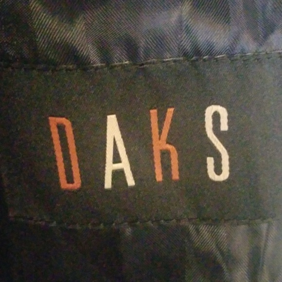 DAKS LONDON NAVYBLUE WOOL COAT SIZE 10 - Picture 6 of 7